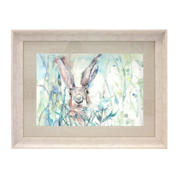 Voyage Maison Jack Rabbit Einzelner Bilderrahmen Kunstdrucke Wayfair De